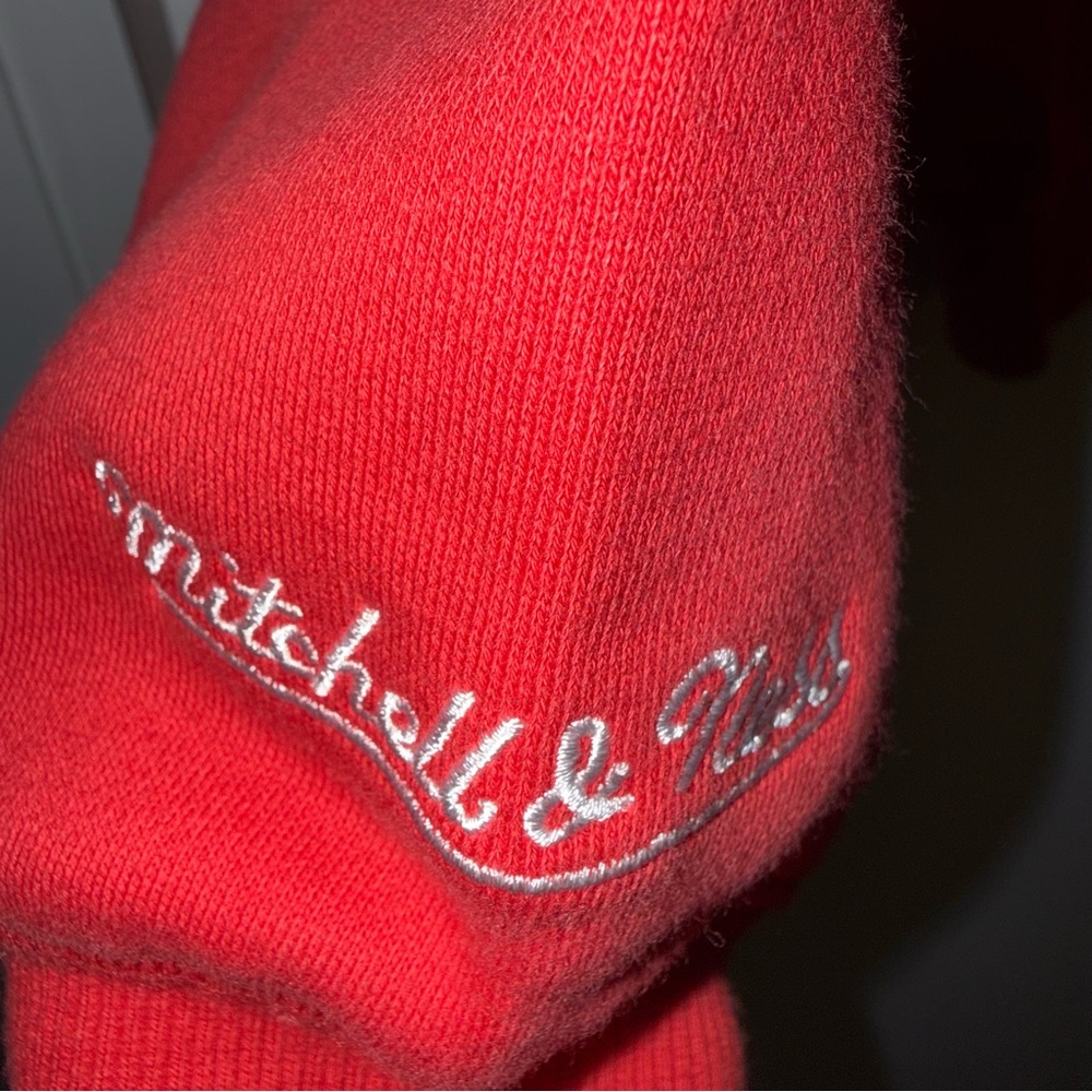 🆕 Mitchell & Ness Point Guard High Crew Neck Sweatshirt - Picture 4 of 11